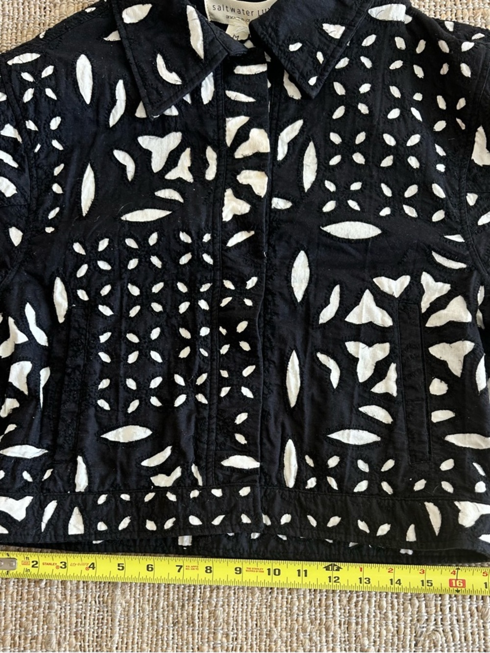 saltwater LUXE Black & White Jayme Jacket - Picture 13 of 14
